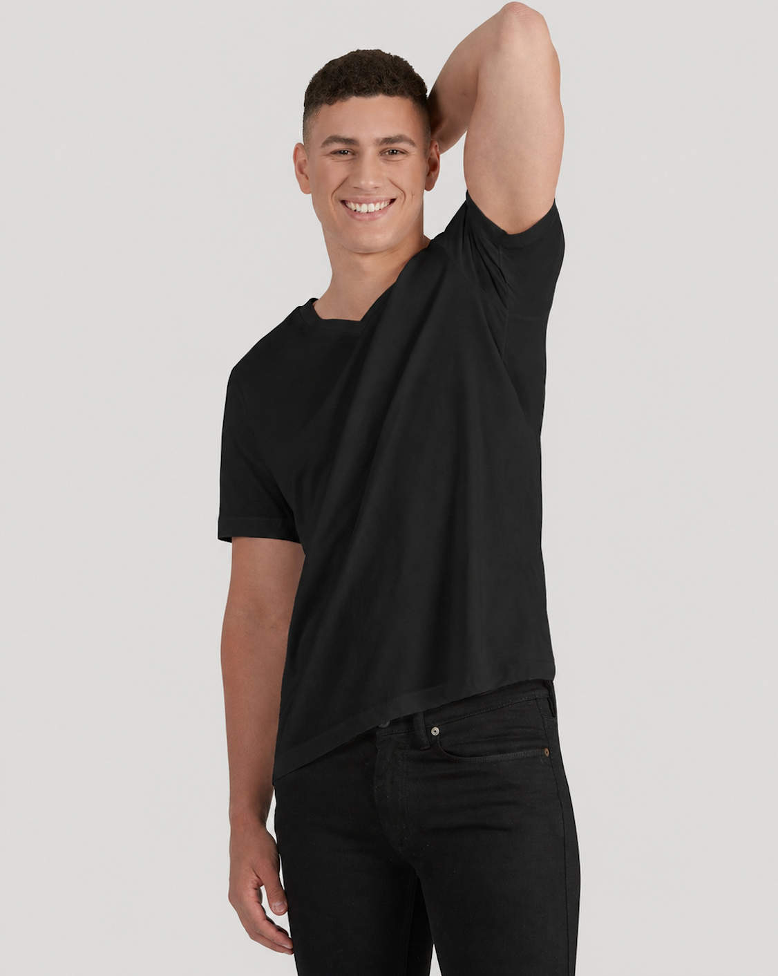 Sweat Proof V-Neck T-Shirt for Men