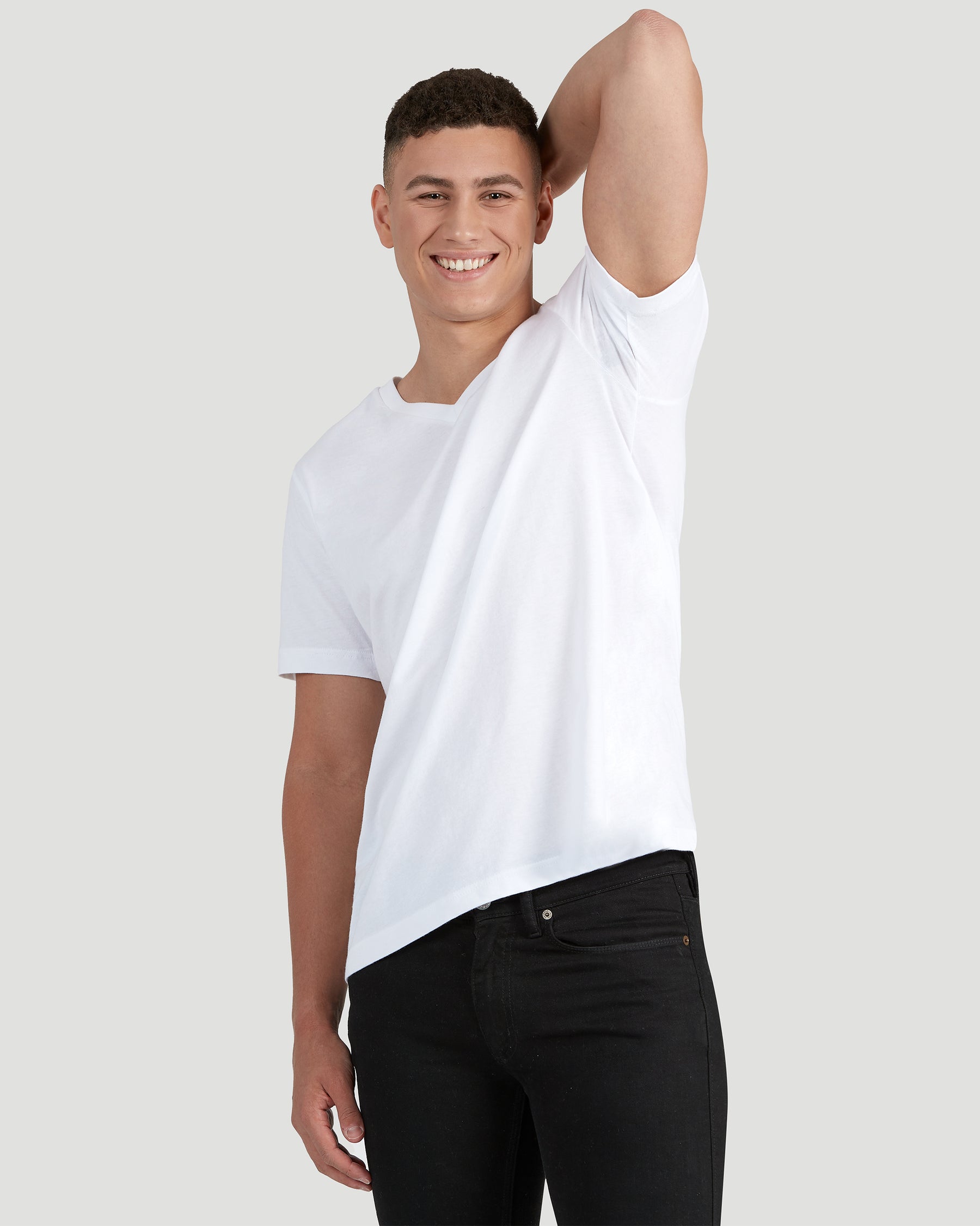 Sweat Proof V-Neck T-Shirt for Men