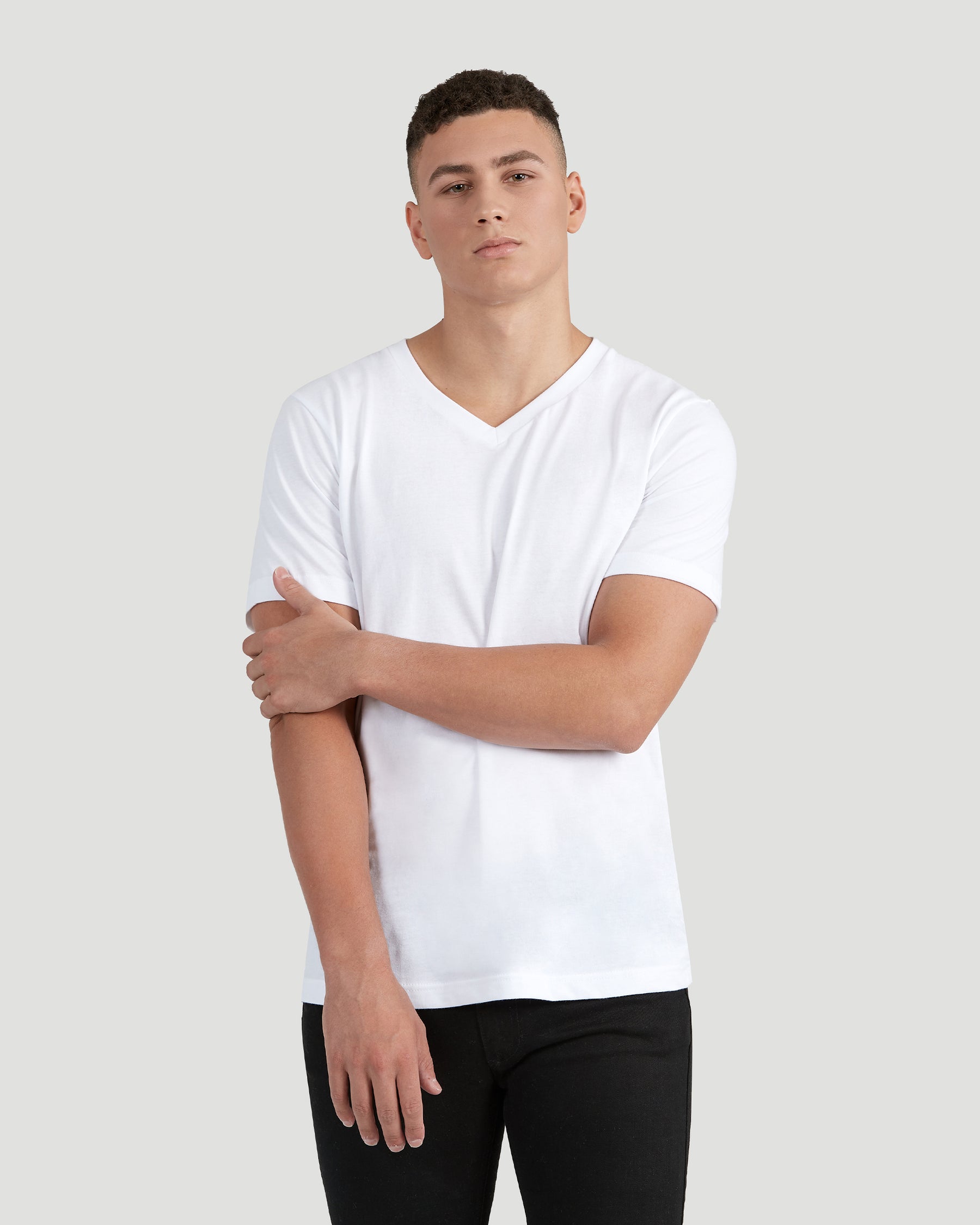 Sweat Proof V-Neck T-Shirt for Men