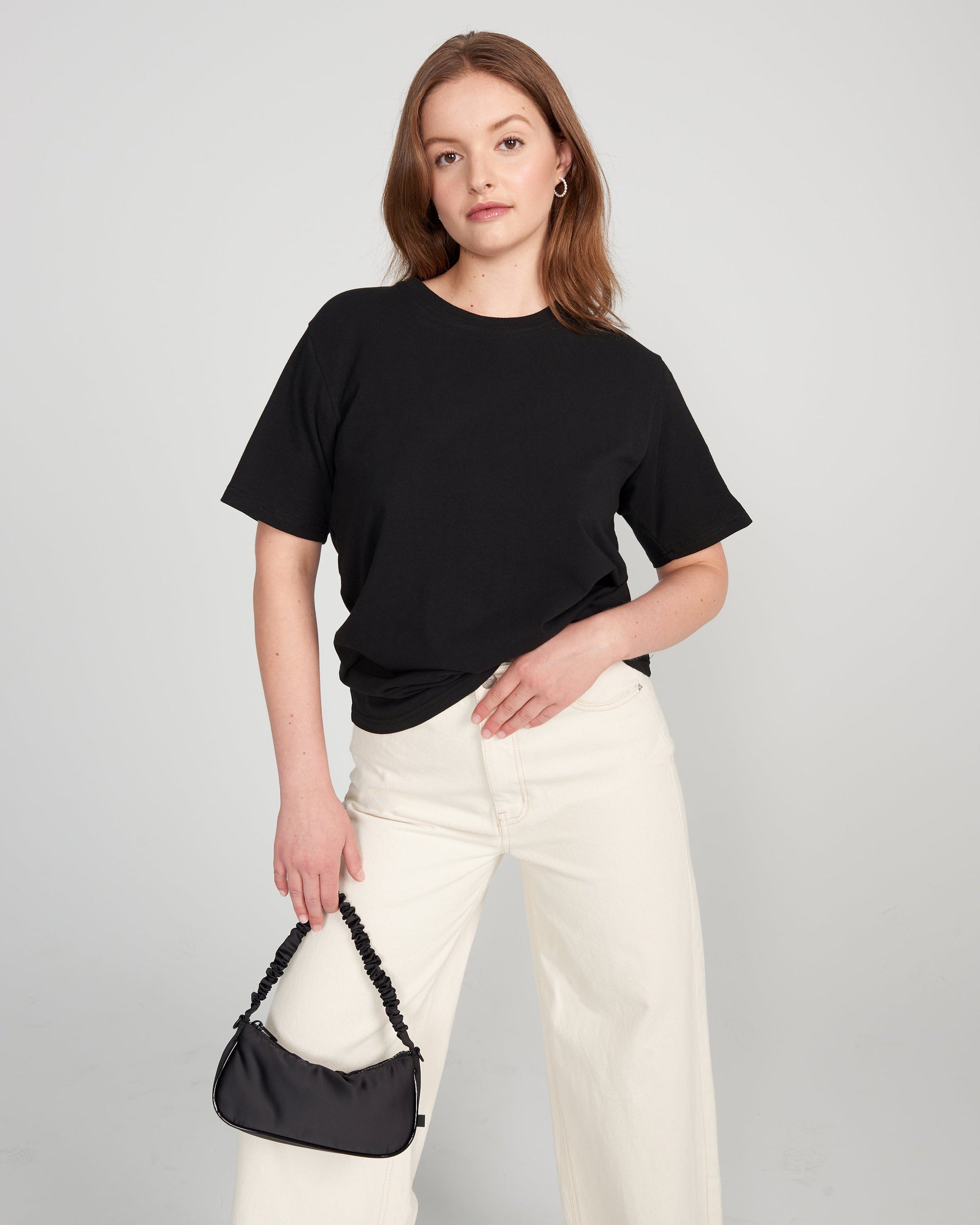 Sweat Proof Crewneck T-Shirt for Women