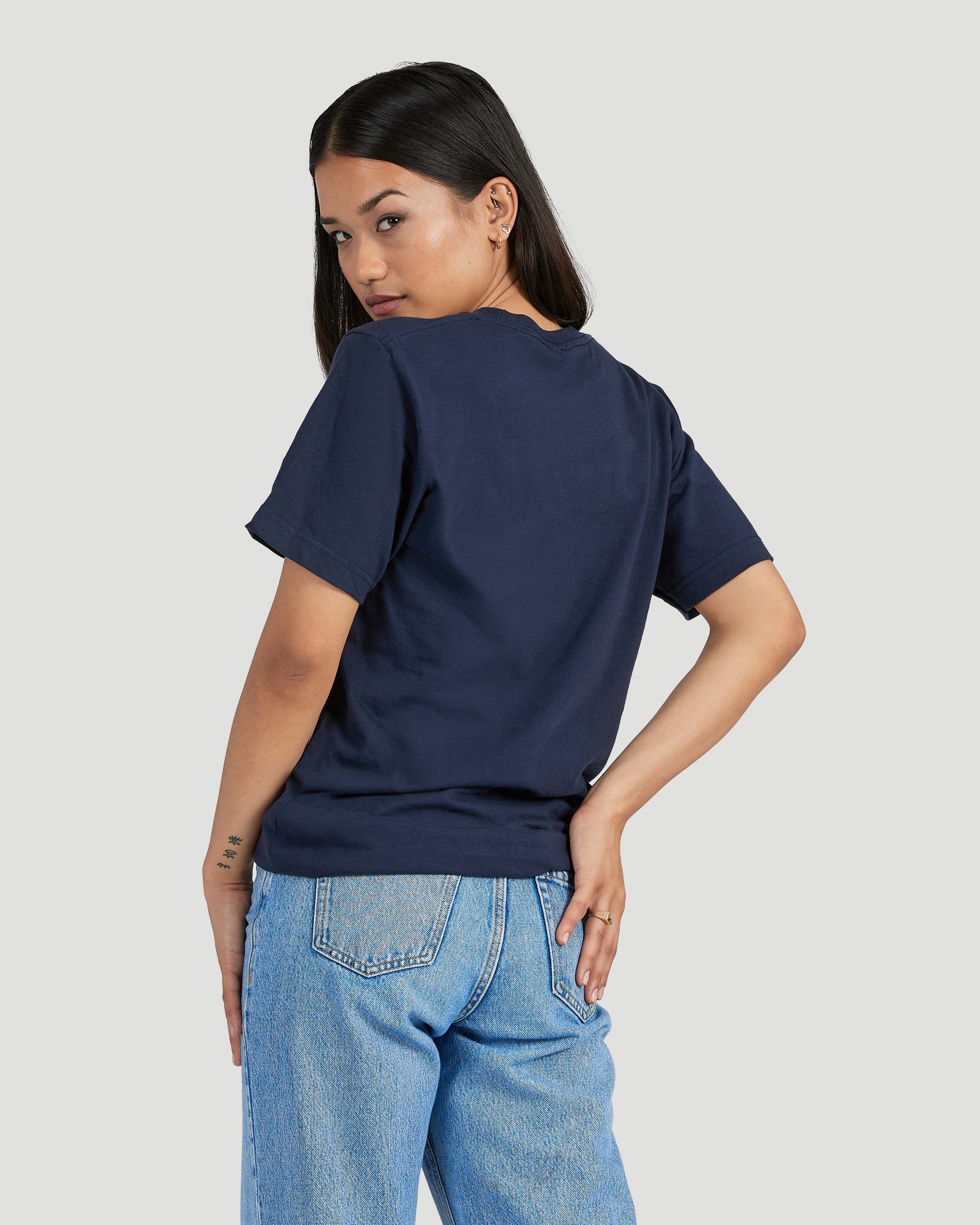 Sweat Proof Crewneck T-Shirt for Women
