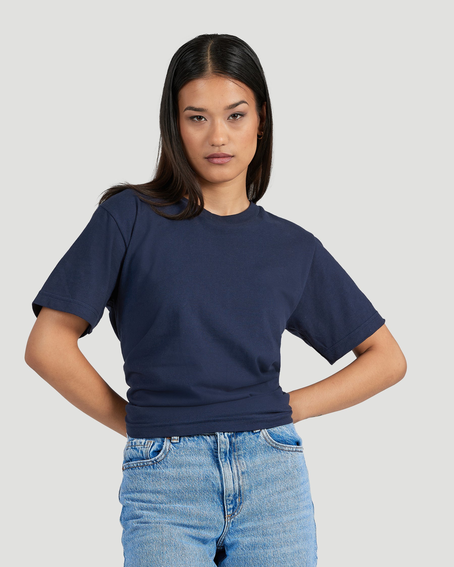 Sweat Proof Crewneck T-Shirt for Women