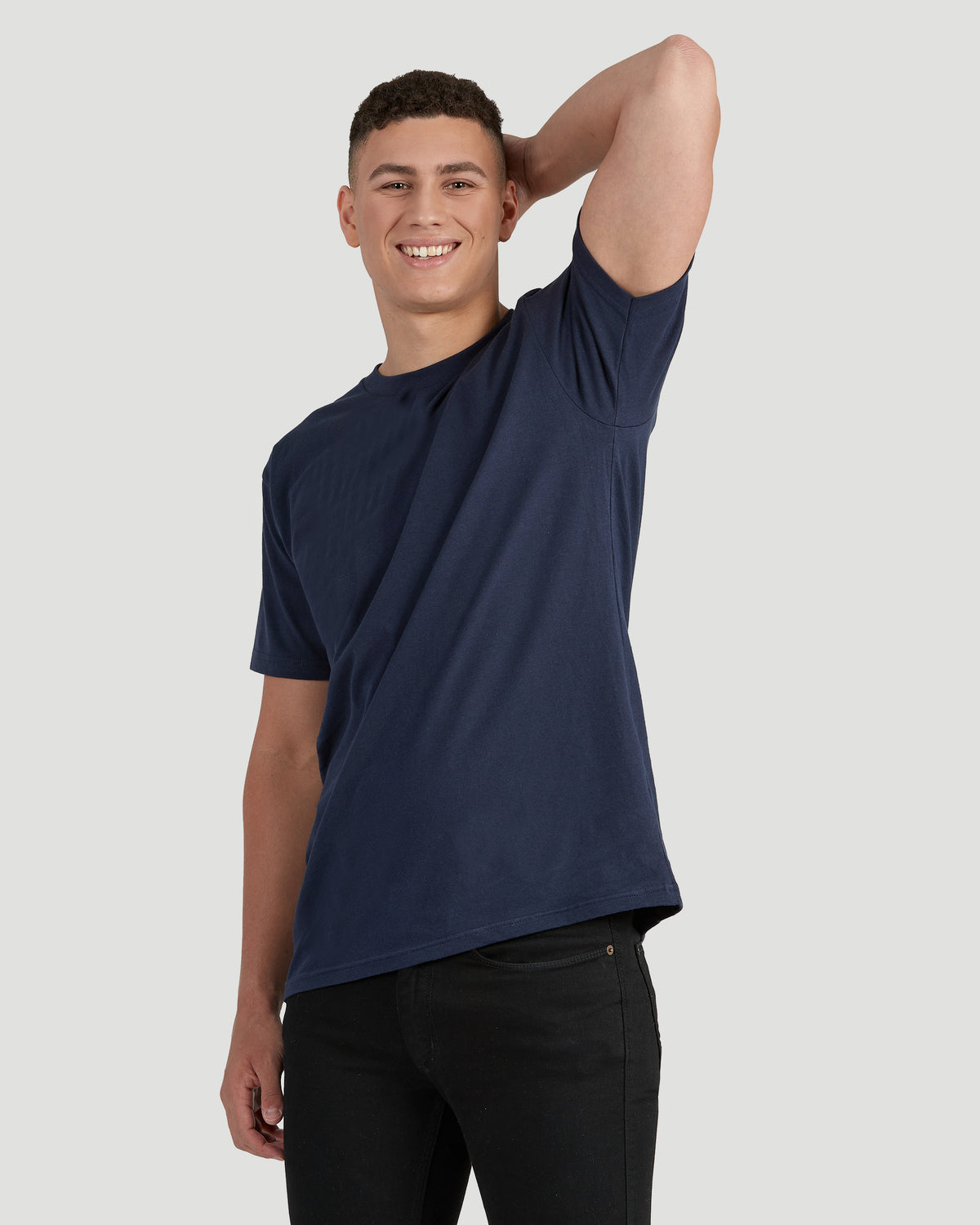 Sweat Proof Crewneck T-Shirt for Men
