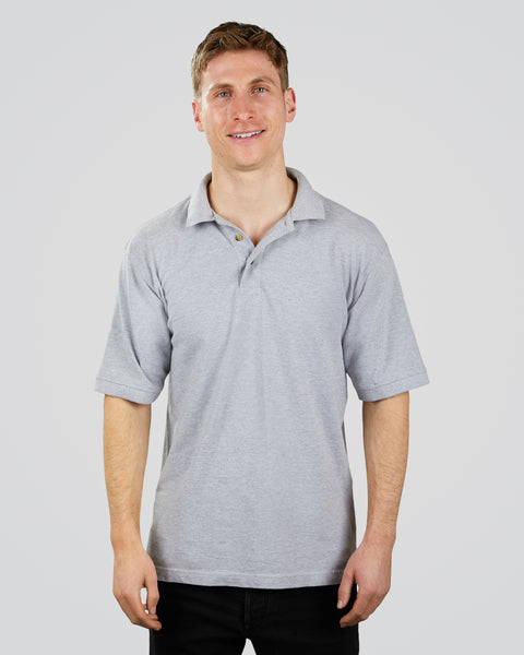 Grey - Men's Sweat Proof Polo | Social Citizen